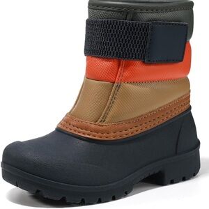 Festooning Boys Girls Winter Snow Boots Waterproof Outdoor Warm Liner 11 /478